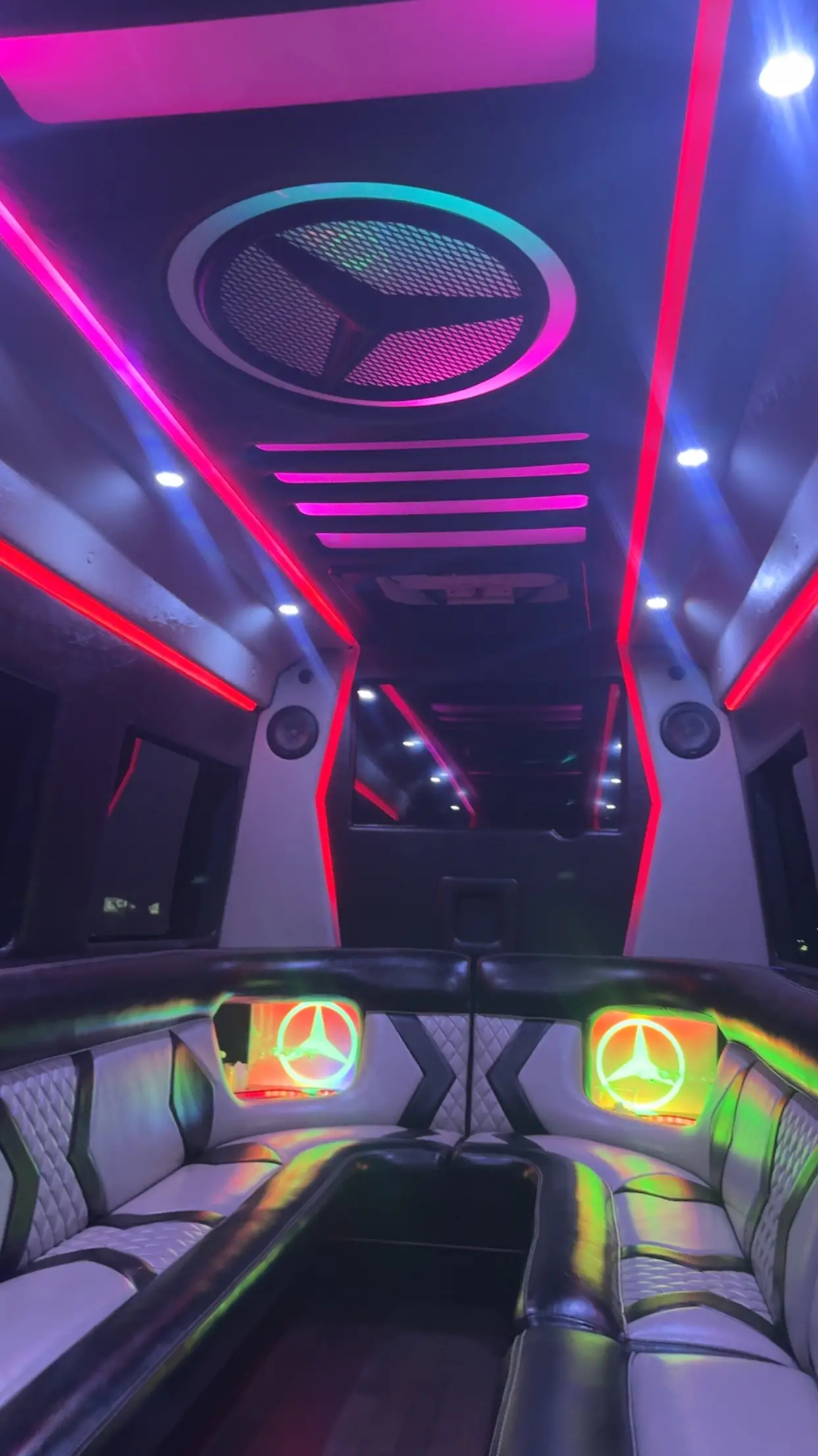 Black GMC Denali Limousine